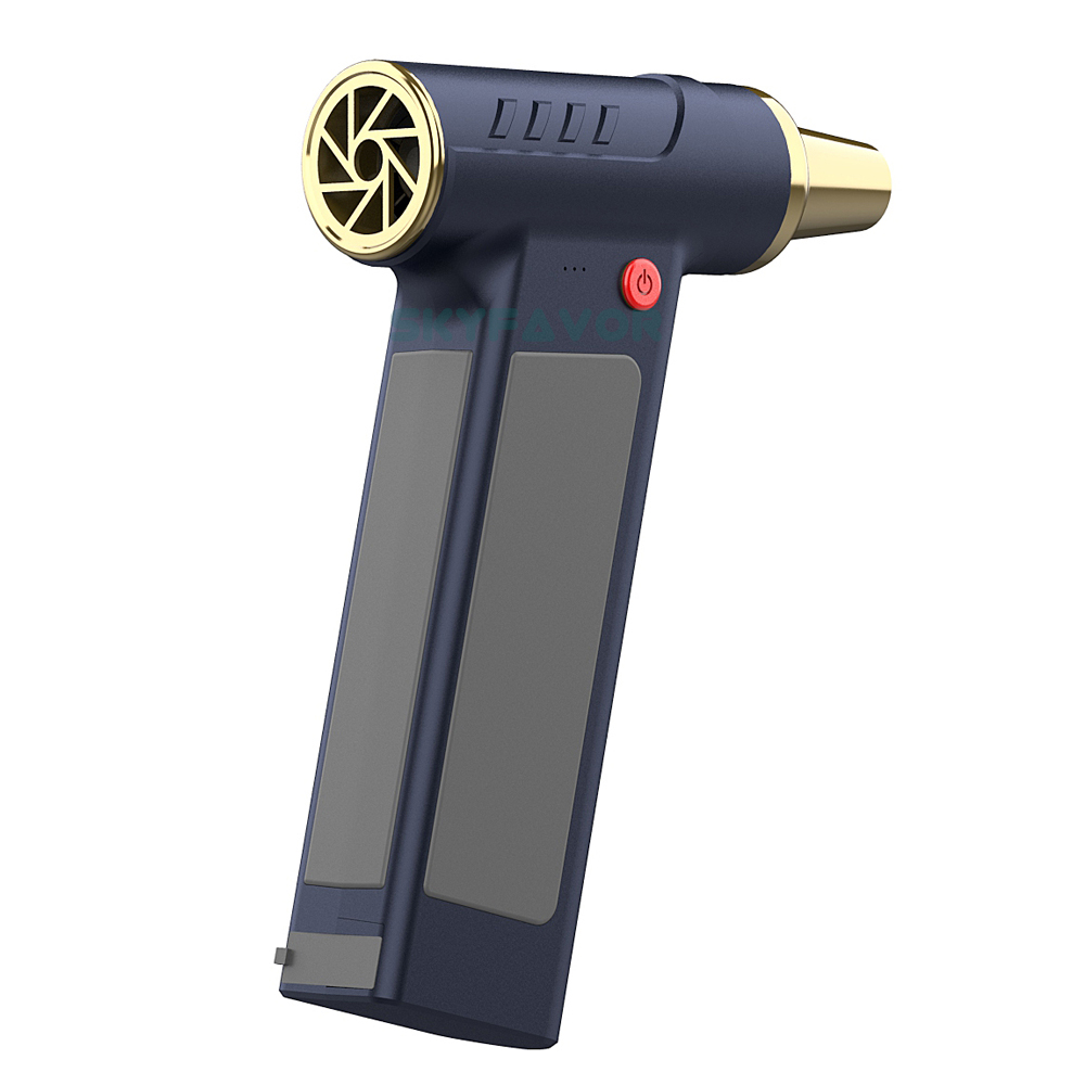 NEW Compressed Air Duster Jump Starter Emergency Power Bank Supply Adjustable Mini Turbo Violent Fan Handheld Turbo Jet Fan