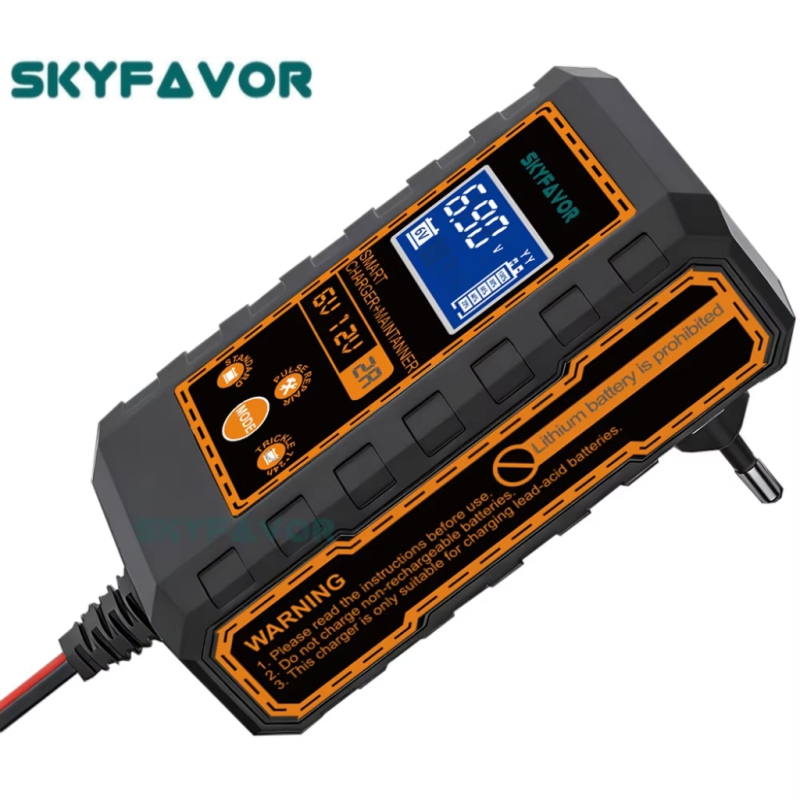 Universal 6V 12V Battery Charger 6V 12V 2A Auto Smart Pulse Repair Charger Gel Agm EFB Lead Acid Car Motorcycle Battery Charger