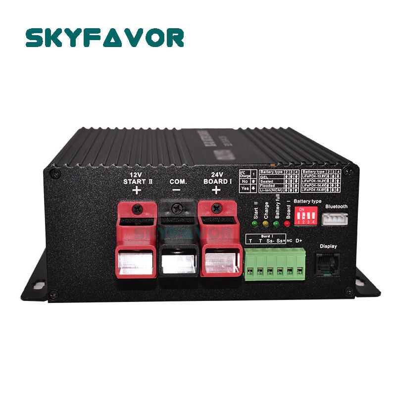 On Board Dc to Dc Battery Charger 24Vdc to 12Vdc 60A Universal Fast Automatic Camper Trailer Yacht 4WD RV Battery Charger