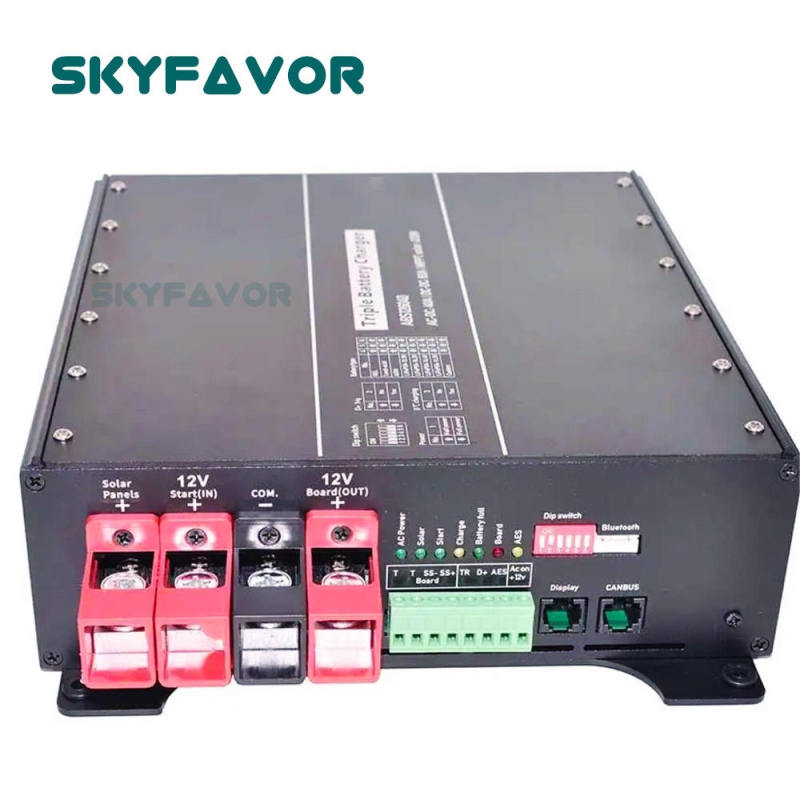 New Product 12V RV DC-DC Battery Charger 12V 30A AC DC 12V 20A Mppt Solar 20A Charger Automatic on Board RV Battery Charger