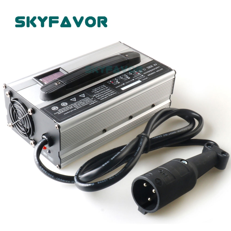 Smart Automatic 48V Golf Cart Charger 48V 15A Fast Lead Acid Battery Charger for 48 VOLT Ez Go Club Car DS EZGO TXT GOLF CART