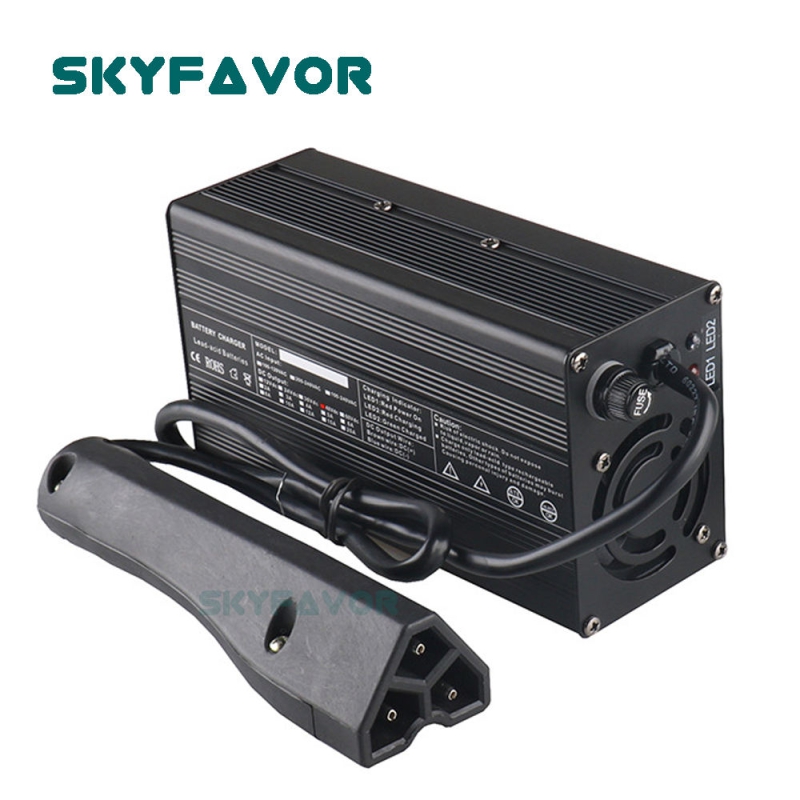 Custom Professional 48V 10A Lead Acid Battery Charger 58.8V 10A Golf Cart Charger for 48V yamaha Star Ez Go Club Car DS EZGO TXT