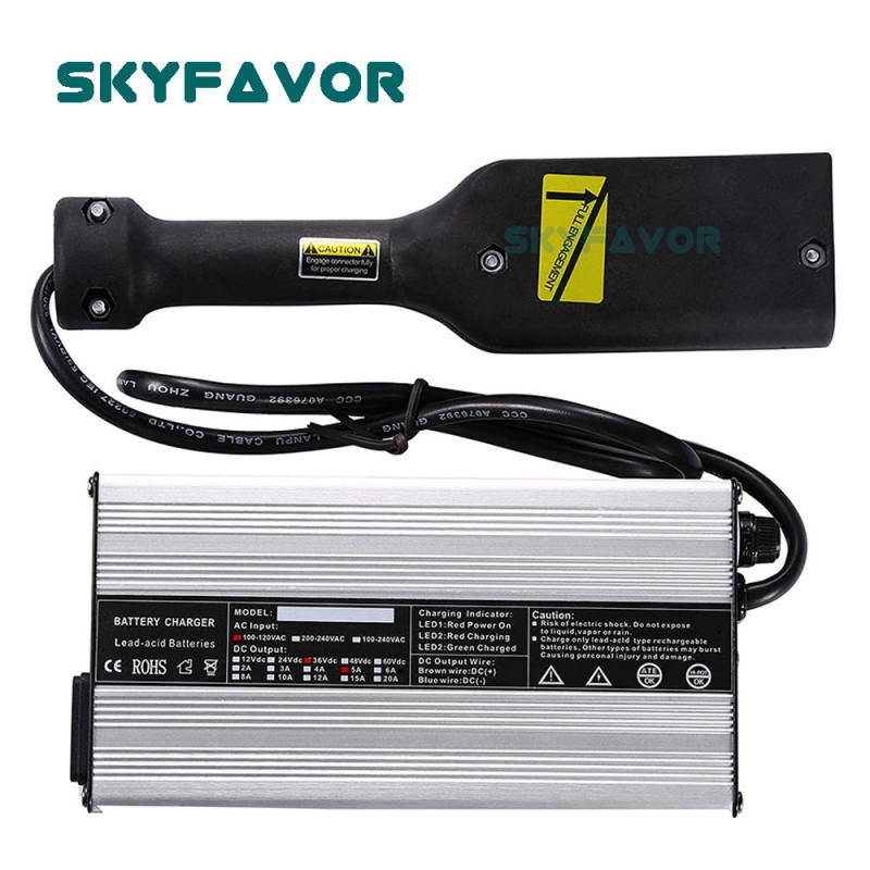 Golf Cart 36V 5A Lithium Battery Charger Output 42V Li-ion Battery Charger for Yamaha Ez Go Club Car DS EZgo TXT-One Golf Cart