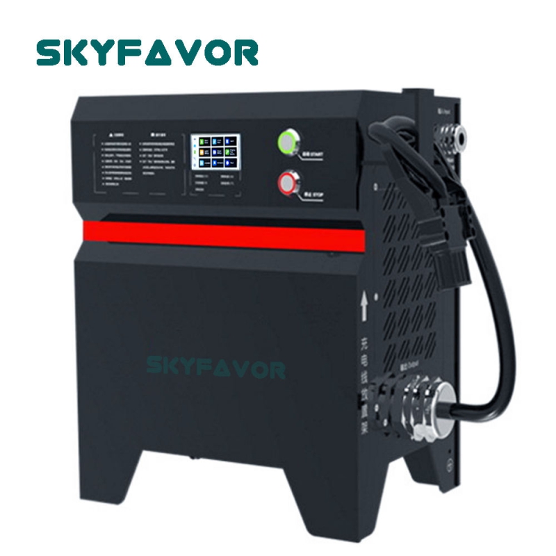 Professional Automatic 48V 200A Battery Charger Customized High Power PFC Charger 48V Fast Battery Charger with Can Bus Control