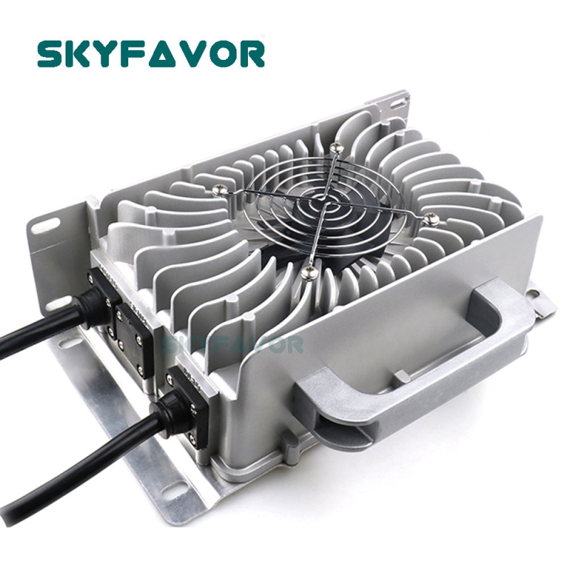 Professional 48V Lead Acid Battery Charger 48V 25A Automatic Maintenance Free Lead Acid Battery Charger for Electric Vehicle