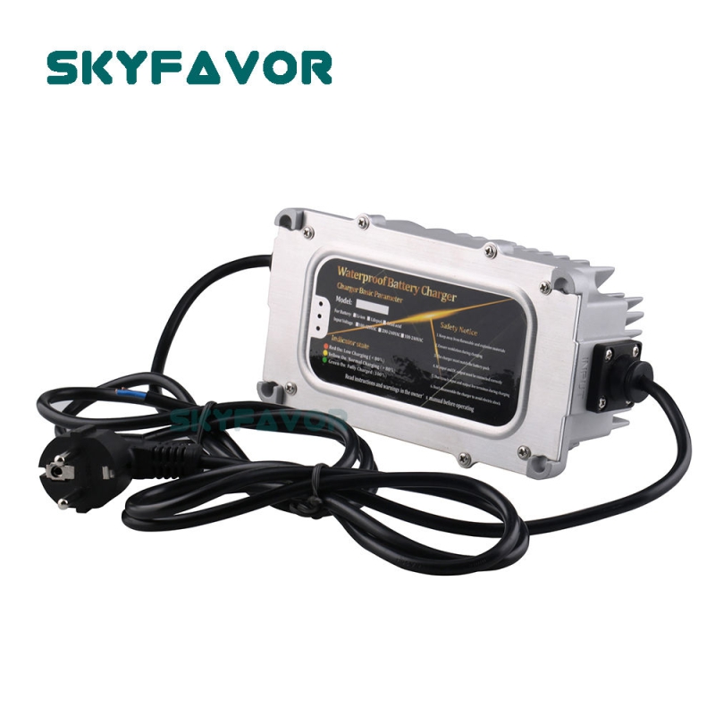Waterproof Dustproof 48V Battery Charger 48V 5A IP67 Professional Customized Lithium Ion Lipo Lifepo4 Lead Acid Battery Chargers