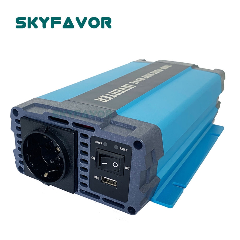 Factory Provide Pure Sine Power Inverter 12V Dc to 110Vac or 230Vac 600W Recreational Vehicle 12 Volt Pure Sine Wave Inverters